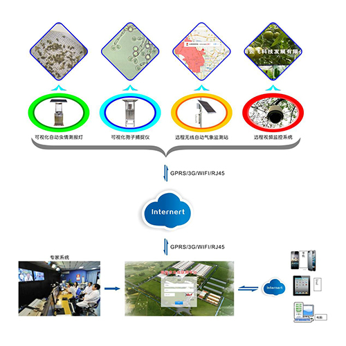農作物病蟲害監(jiān)控物聯網設備
